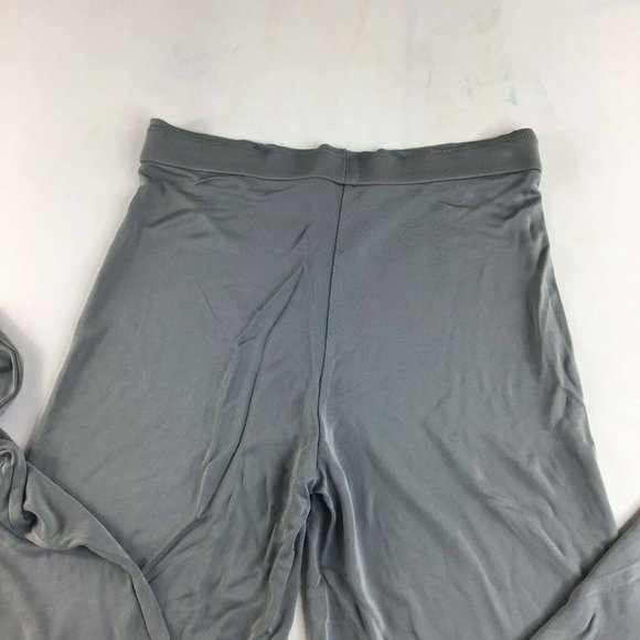 Pier Antonio Gaspari Womens Flared Leg Pants Gray Size Small - Picture 3 of 10